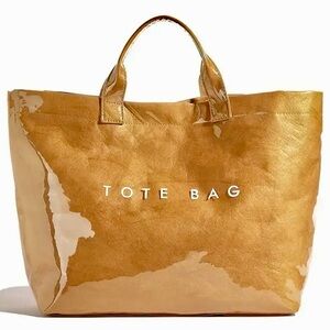 Gold Tote Bag